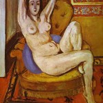 Matisse, Nudo su cuscino blu, 1924