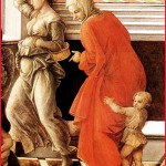 Filippo Lippi, Vierge a l'enfant et Sainte Anne