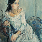 Alberto Chiancone, Figurina in bianco, anni 50