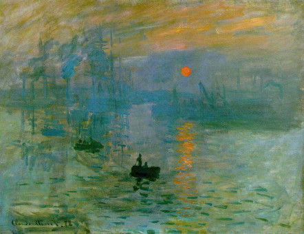 Claude Monet, L'alba, 1872