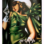 Tamara De Lempicka, Jeune fille en vert, 1929