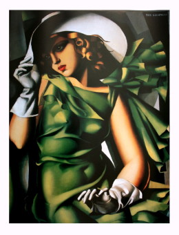 Tamara De Lempicka, Jeune fille en vert, 1929