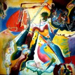 Kandinsky, Tache rouge, 1914