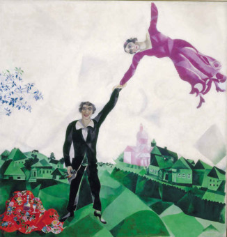 Marc Chagall, La passeggiata, 1917-18