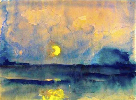 Emil Nnolde, Half moon over the sea