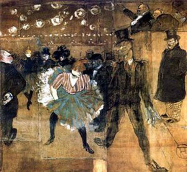Toulouse-Lautrec,La Goulon et la Désossé, 1895