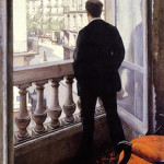 Gustave Caillebotte, Giovane Uomo alla finestra, 1875