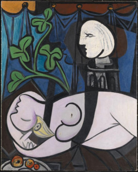 Pablo Picasso. Nudo foglie verdi e busto, 1932