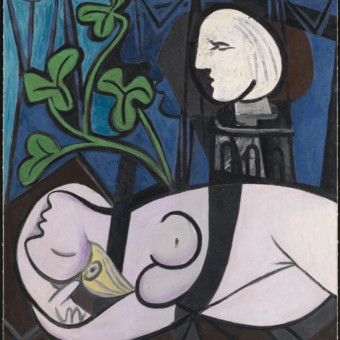 Pablo Picasso. Nudo foglie verdi e busto, 1932