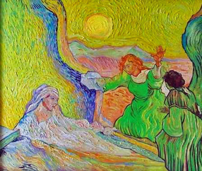 Van Gogh, La resurrezione di Lazzaro, 1890
