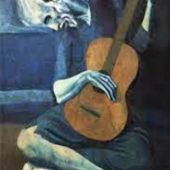 Pablo Picasso, Il vecchio chitarrista, 1903