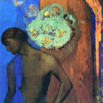 Odilon Redon, The blue tunic