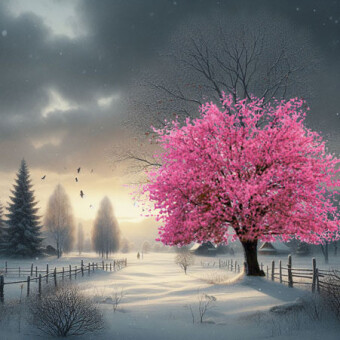 Inverno, DigitalArt di Marcello Comitini